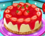play Tasty Strawberry Cheesecake