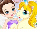 play Princess With Unicorn