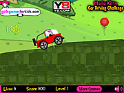 play Hello Kitty Car Driving