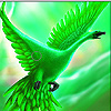 play Flying Green Goose Slide Puzzle