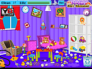 play Dora Kids Room Cleanup