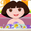 play Dora Baby Bath