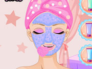 play Beach Barbie Facial Makeover