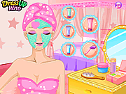 play Beach Barbie Facial Makeover