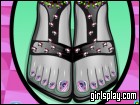 play Monster High Foot Makeover