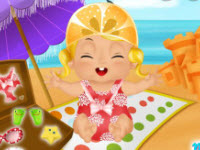 play Little Baby Beach Fun