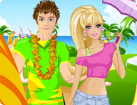 play Barbie And Ken Beach Party