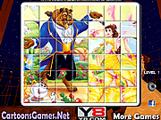 play Beauty And The Beast Spin Puzzle