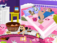 play Baby Room Clean Up