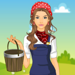 play Farm Girl Dress Up