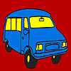 play Weird Minibus Coloring