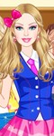 play Barbie School Girl Dress Up