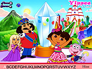 play Cute Dora Hidden Alphabets