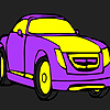 play Old Catera Car Coloring