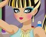 play Monster High Cleo De Nile Facial Makeover