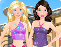 play Twin Barbie Makeover