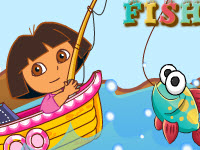 play Dora Fishing