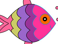 play Cute Fish Coloring