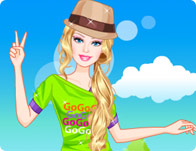 play Barbie Camping Dress Up