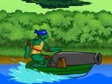 play Ninja Turtle River War