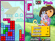 play Dora The Explorer Tetris
