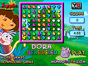 play Dora Bejeweled