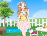 play Leisurely Teatime Dress Up