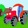 play Super Tractor Coloring