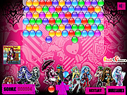 play Monster High Bubbles