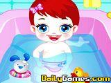 play Baby Lulu Bathing