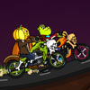 play Halloween Bike Race