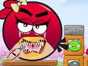 play Angry Birds Dentist