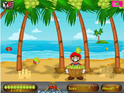 play Mario Coconut Catch