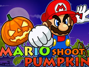 play Mario Shoot Pumpkin