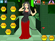 play Halloween Devil Beauty Dress Up