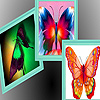 play Butterflies On The Wall Puzzle