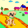 play Kid'S Coloring: Cute Puppy