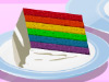 play Love Rainbow Cake