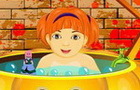 play Halloween Baby Bathing