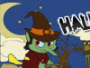 play Halloween Witch Online Coloring