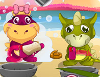 play Baby Dino Love