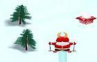 play Santa Snowboard
