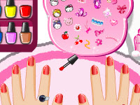 play Hello Kitty Beautiful Nail