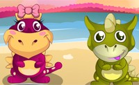 play Baby Dino Love