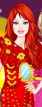 play Barbie Fire Princess Dress Up