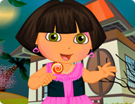 play Dora Night Out Dress Up