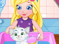 play Baby Sofia White Kitty