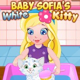 play Baby Sofia'S White Kitty