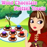 play Cerise'S Wood Chocolate Pretzel Treats