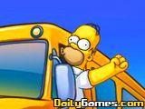play Homer Donut Run 2